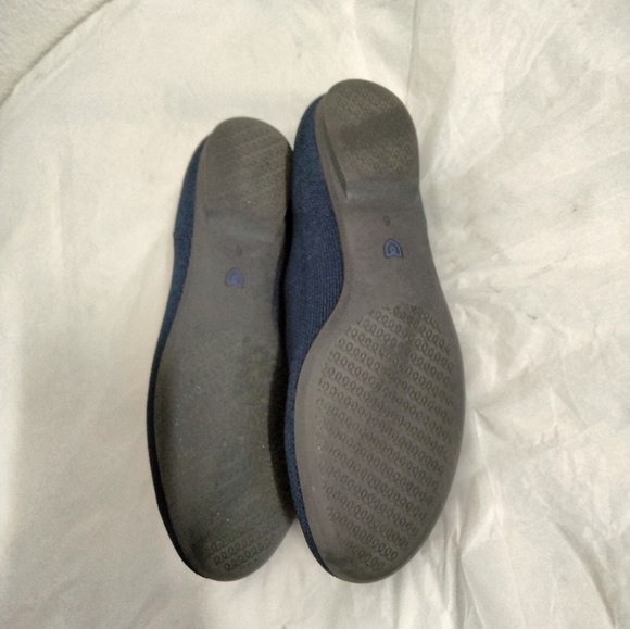 ROTHY’S Comfort Shoes dark Navy  Classic Ballet  Rounded Toe Sz 6 - Picture 9 of 15